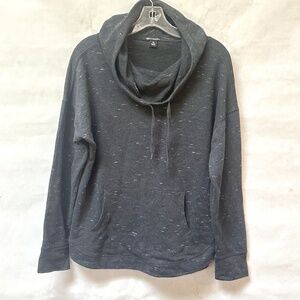 Champion Athletic Gray Black Long Sleeve Yoga Workout Hoodie